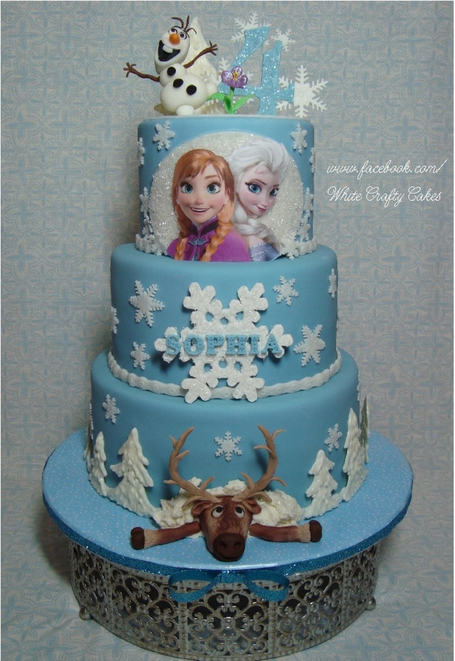 Frozen Birthday Cakes Images
 Frozen Themed Cake CakeCentral
