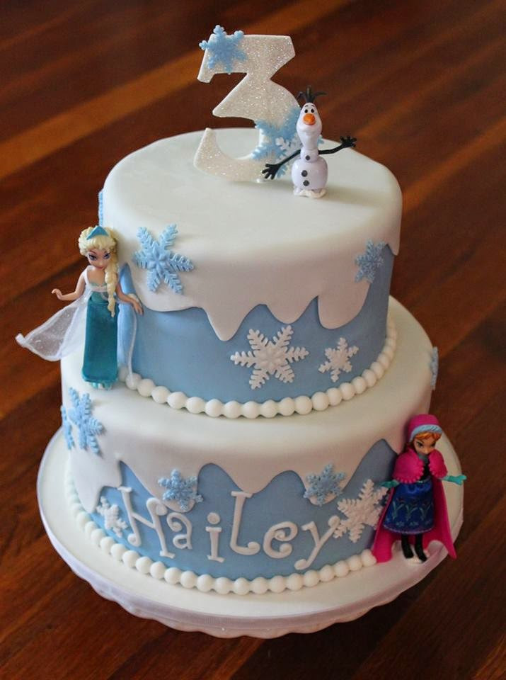 Frozen Birthday Cakes Images
 Cakes by Becky