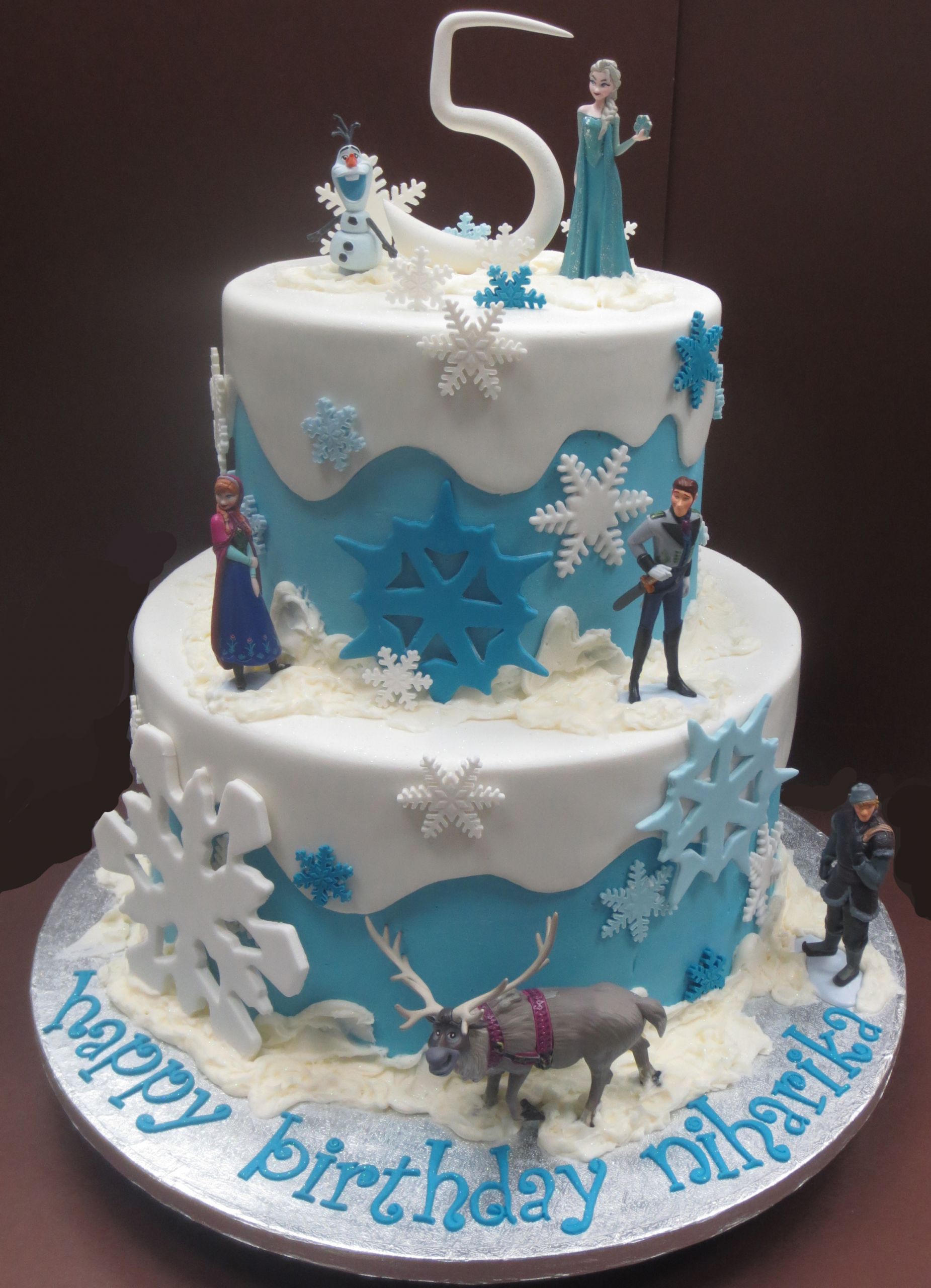 Frozen Birthday Cakes Images
 August 2014
