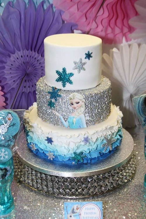 Frozen Birthday Cakes Images
 21 Disney Frozen Birthday Cake Ideas and My Happy