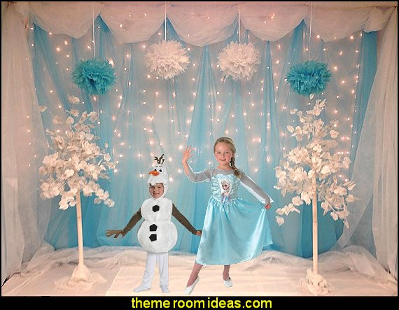 Frozen Birthday Decoration Ideas
 Decorating theme bedrooms Maries Manor Frozen themed