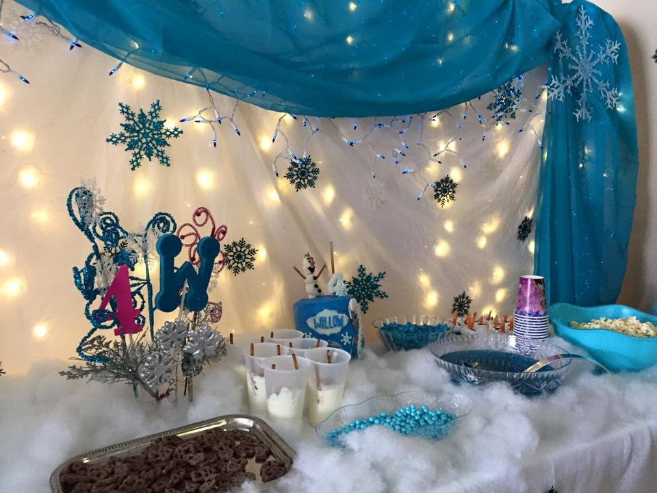 Frozen Birthday Decoration Ideas
 Frozen theme party ideas