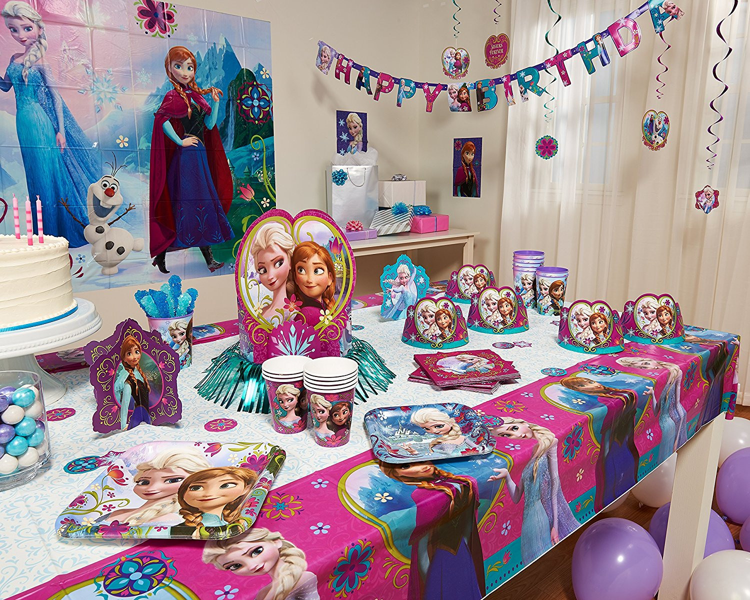 Frozen Birthday Party Supplies
 Frozen Birthday Party Banner Party Supplies – Party