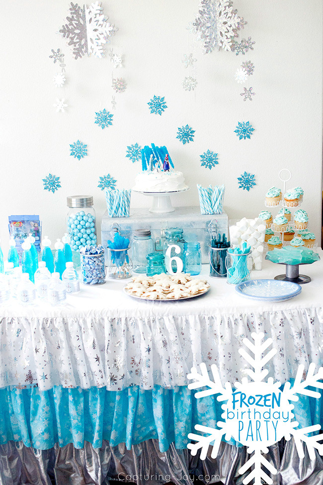 Frozen Birthday Party Supplies
 Frozen Birthday Party Capturing Joy with Kristen Duke