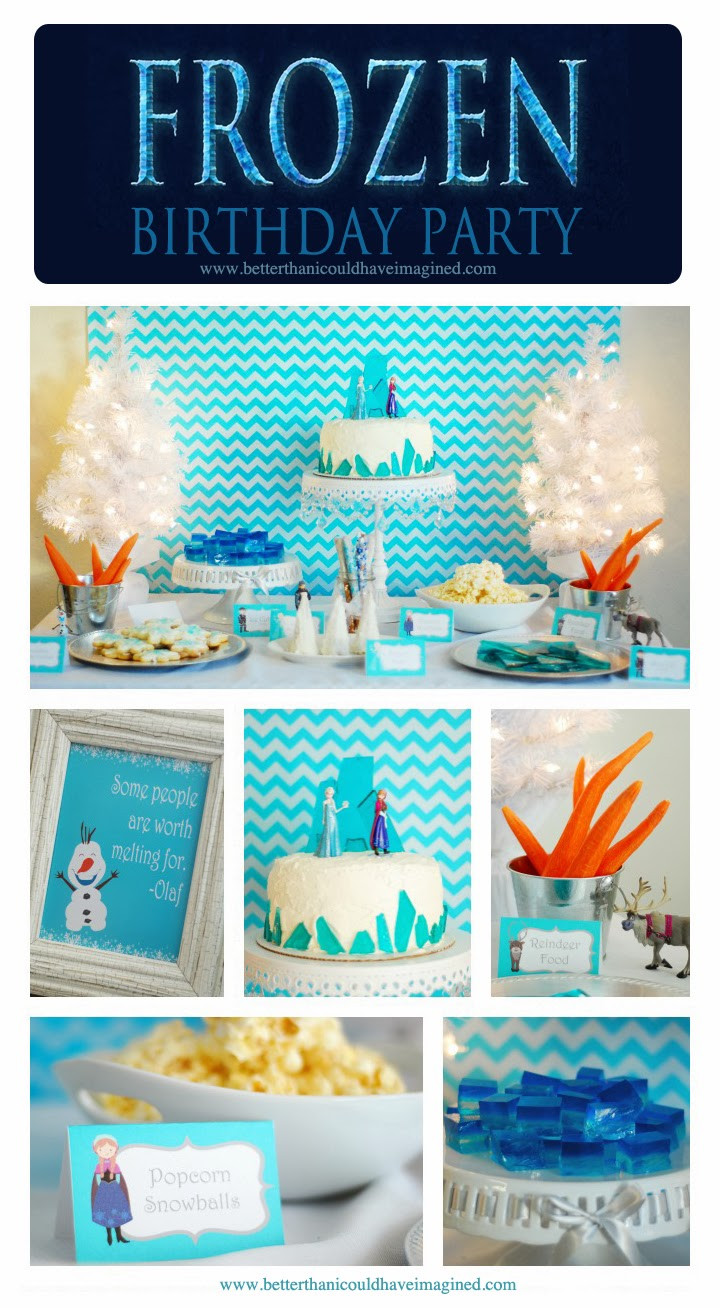 Frozen Birthday Party Supplies
 better than i could have imagined Grace s Frozen Birthday