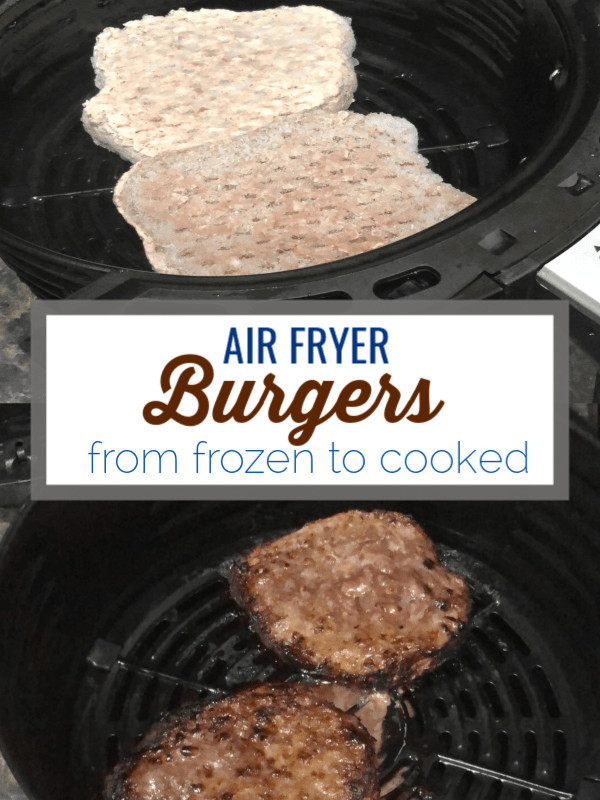 Frozen Hamburgers In Air Fryer
 Air Fryer Burgers