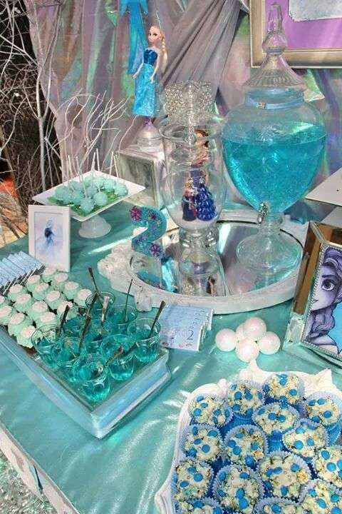 Frozen Tea Party Ideas
 Frozen birthday party treats See more party planning