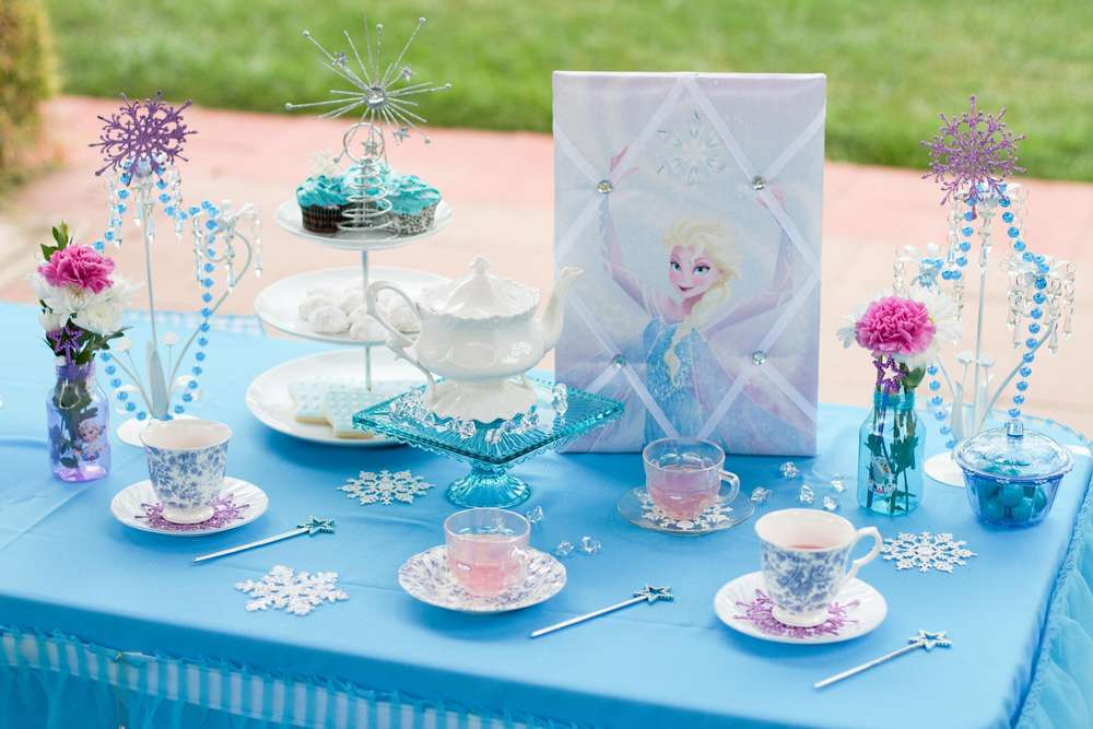 Frozen Tea Party Ideas
 Frozen Disney Tea Party Party Ideas