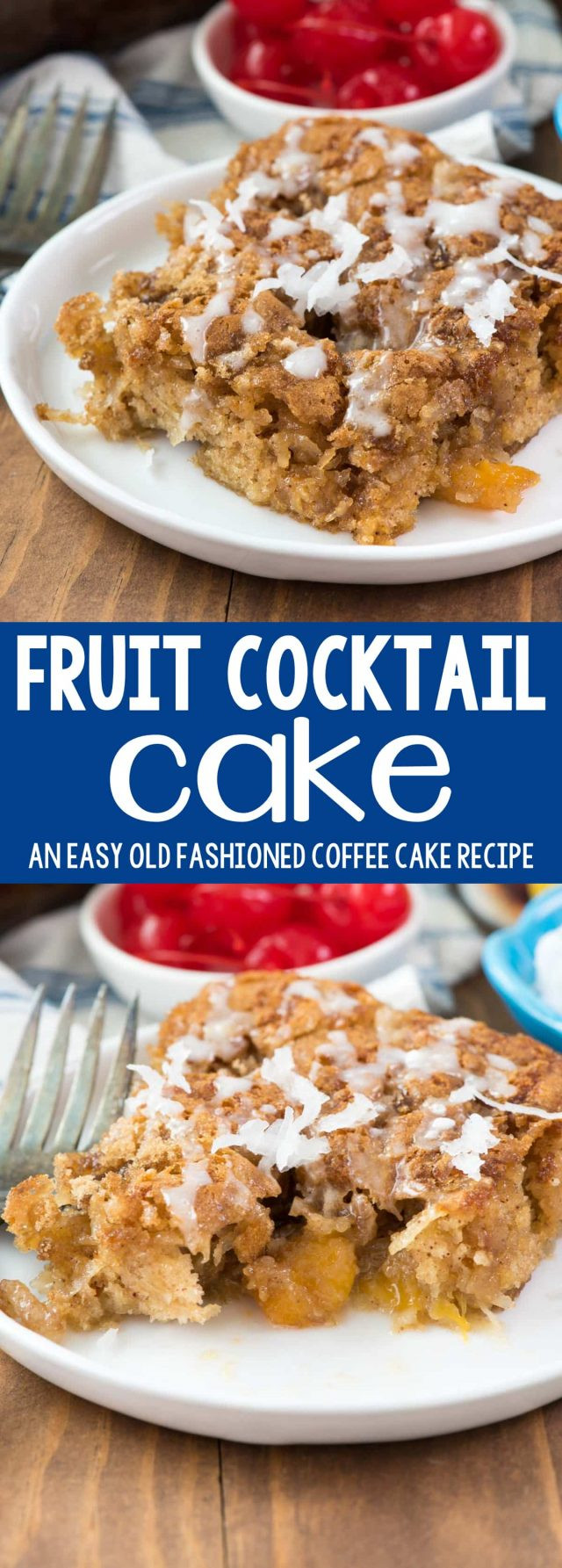 Fruit Cocktail Cake Recipes
 Fruit Cocktail Cake Crazy for Crust