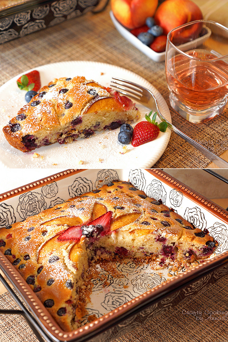 Fruit Coffee Cake
 The BEST Fruit Coffee Cake‏ Everyone Loves the Light