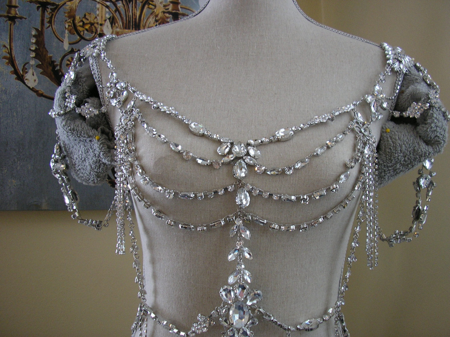 Full Body Jewelry
 Custome Order ly This is for a customer Rhinestone