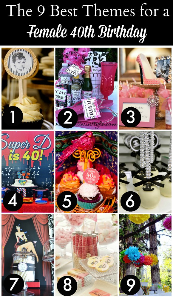 Fun 40Th Birthday Party Ideas
 9 Best 40th Birthday Themes for Women