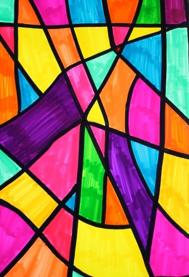 Fun Art For Kids
 Totally Genius Stained Glass Art