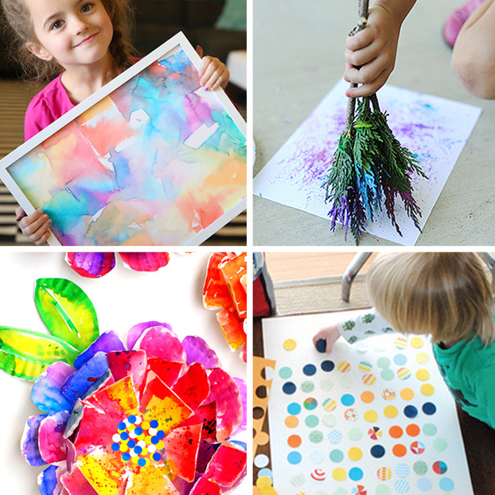 Fun Art For Kids
 20 kid art projects pretty enough to frame It s Always