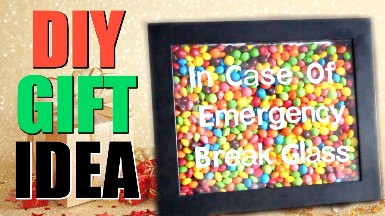 Fun Birthday Gift Ideas
 DIY Gift Idea Emergency Candy Box