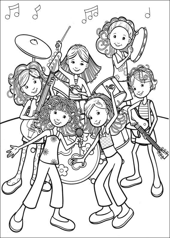 Fun Coloring Pages For Girls
 Kids n fun