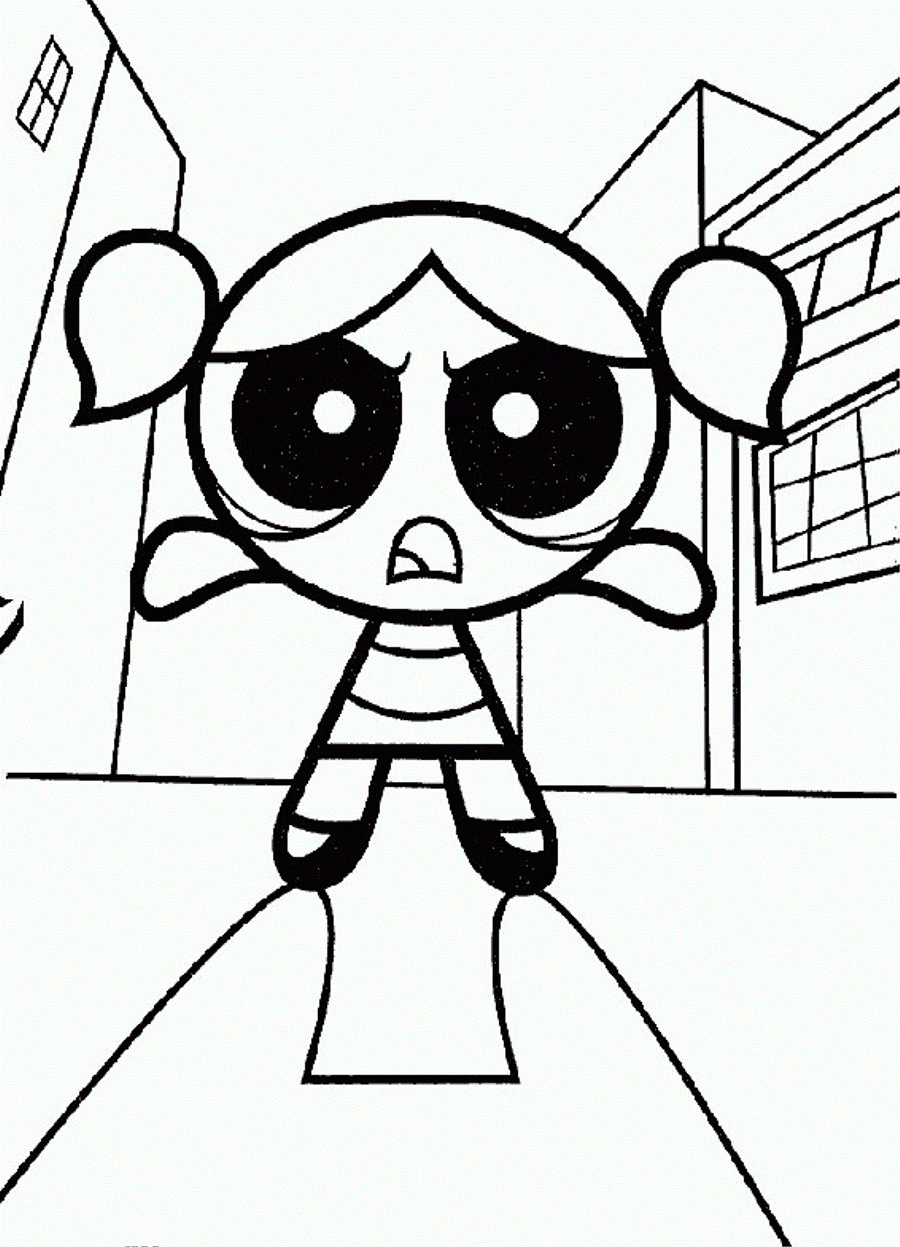 Fun Coloring Pages For Girls
 Free Printable Powerpuff Girls Coloring Pages For Kids