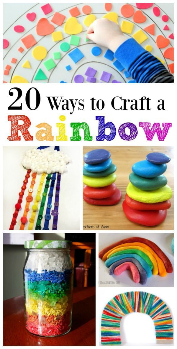 Fun Craft For Preschoolers
 20 Rainbow Craft Ideas for Kids Home Preschool