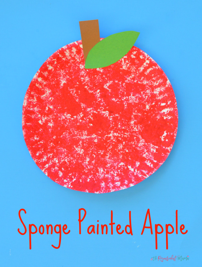 Fun Craft For Preschoolers
 5 Fun Kids Sponge Painting Activities diy Thought