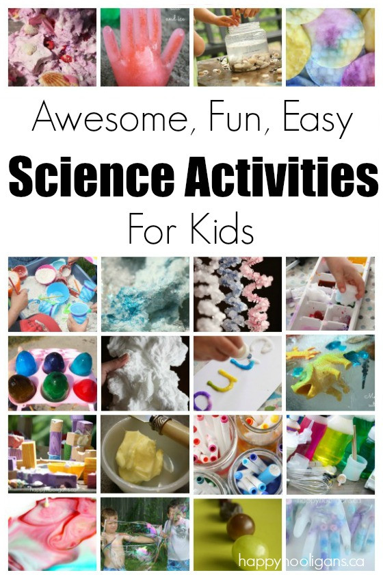 Fun Easy Activities For Kids
 Science Activities for Kids Happy Hooligans
