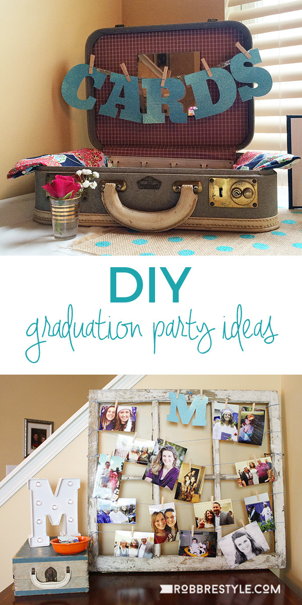 Fun Ideas For Graduation Party
 DIY Graduation Party Ideas