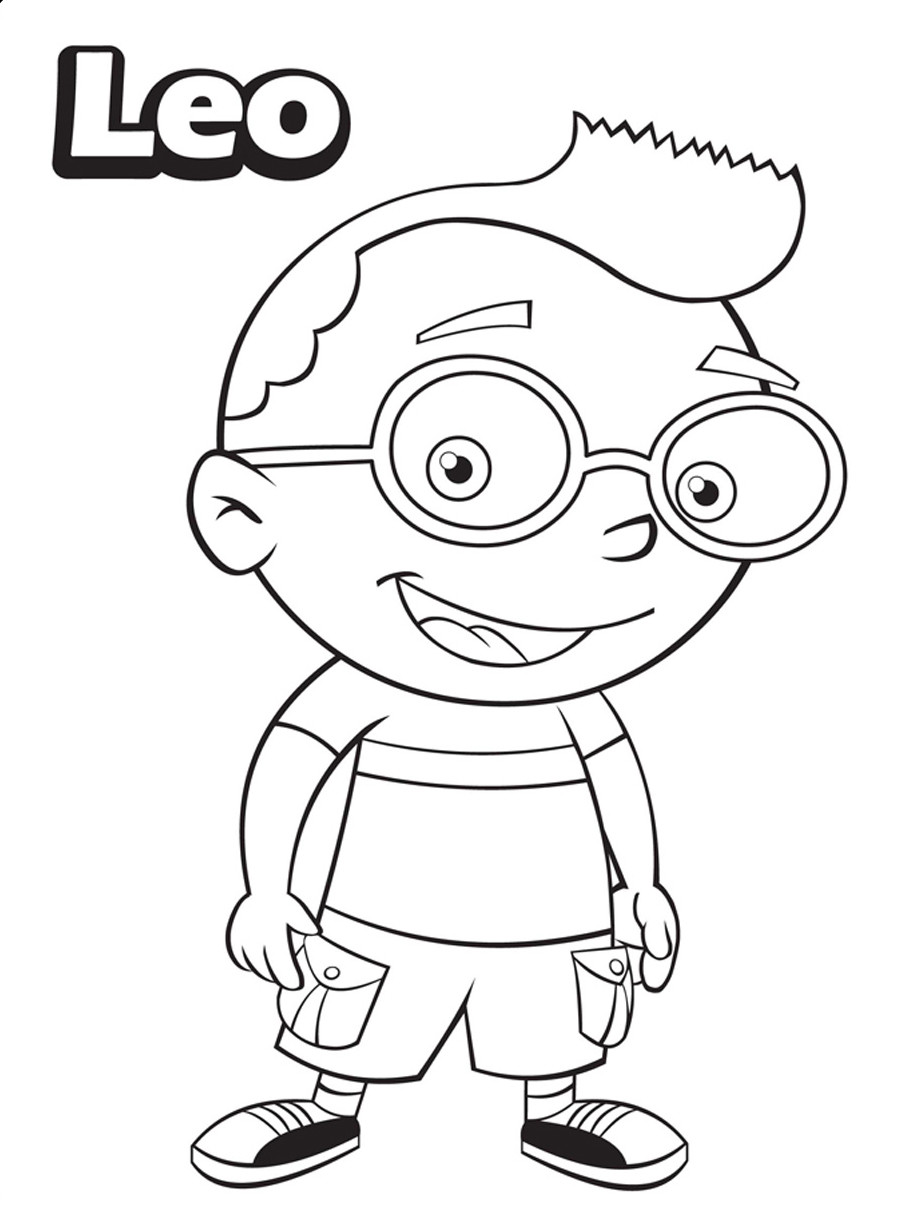 Fun Kids Coloring Pages
 Free Printable Little Einsteins Coloring Pages Get ready
