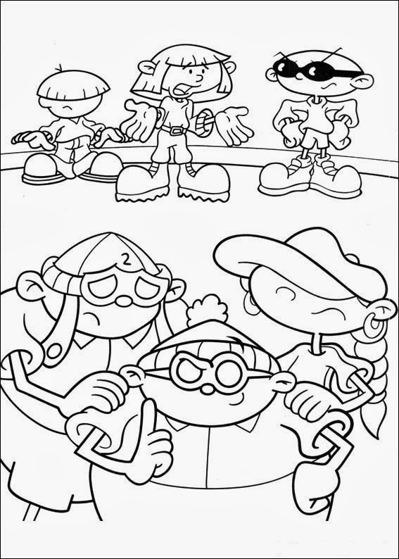 Fun Kids Coloring Pages
 Fun Coloring Pages Codename Kids Next Door Coloring Pages