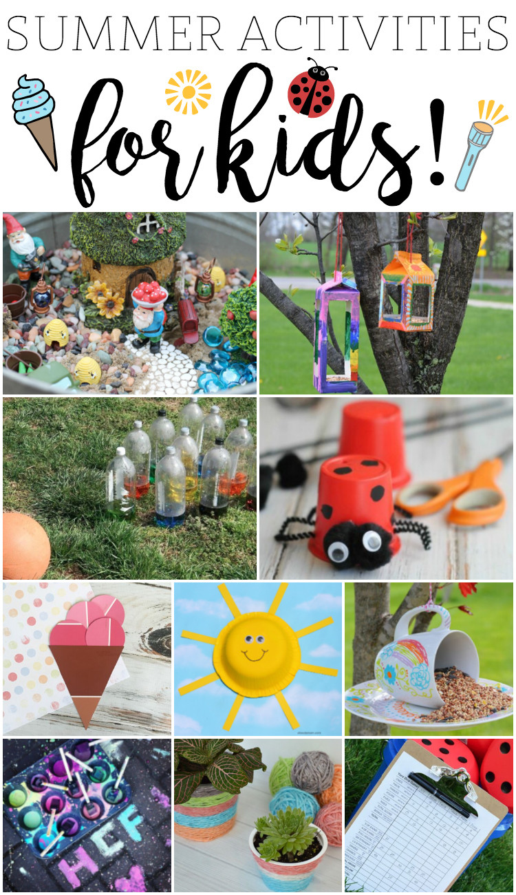 Fun Projects For Toddlers
 Fun Summer Activities for Kids