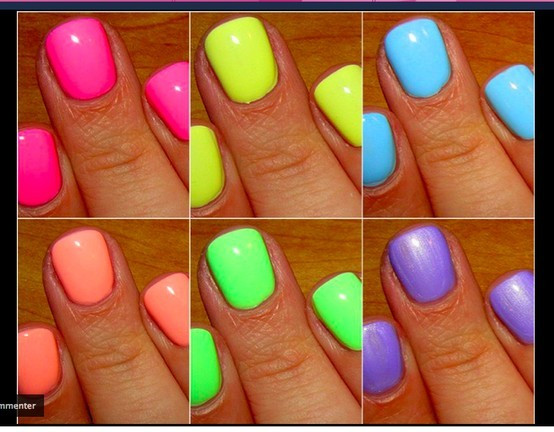 Fun Summer Nail Colors
 Runway Nail Trends