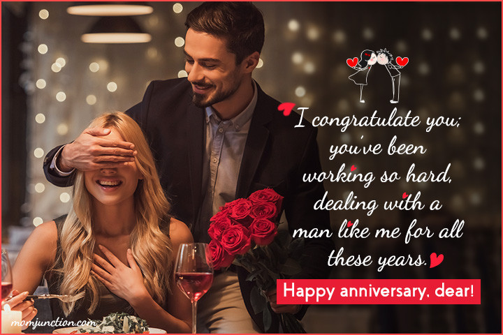 Funny Anniversary Quotes For Wife
 101 Heartwarming Wedding Anniversary Wishes For Wife