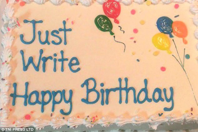 Funny Birthday Cake Messages
 Funny photos of cake decorating fails