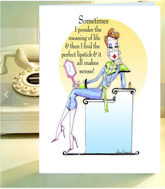 Funny Birthday Cards For Her
 Items similar to Funny Women Cards Funny Women Greetings
