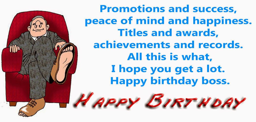 Funny Birthday Quotes For Boss
 Happy Birthday Boss Quotes From Us QuotesGram