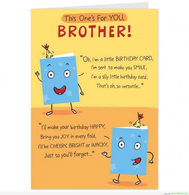 Funny Birthday Wish For Brother
 Funny Quotes About Older Brothers QuotesGram