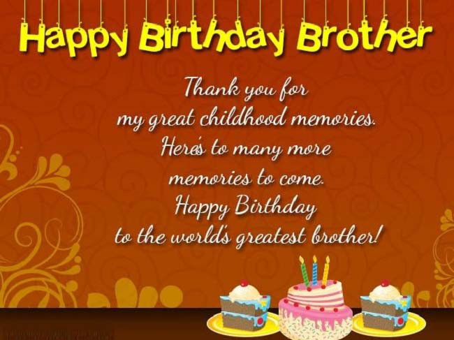 Funny Birthday Wish For Brother
 Funny Birthday Wishes For Brother Messages Quotes