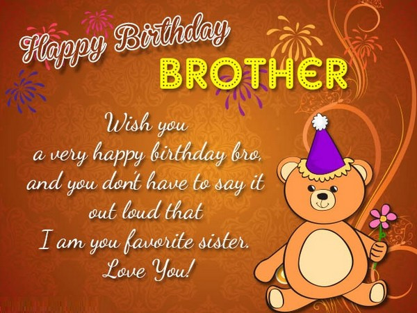 Funny Birthday Wish For Brother
 200 Best Birthday Wishes For Brother 2020 My Happy