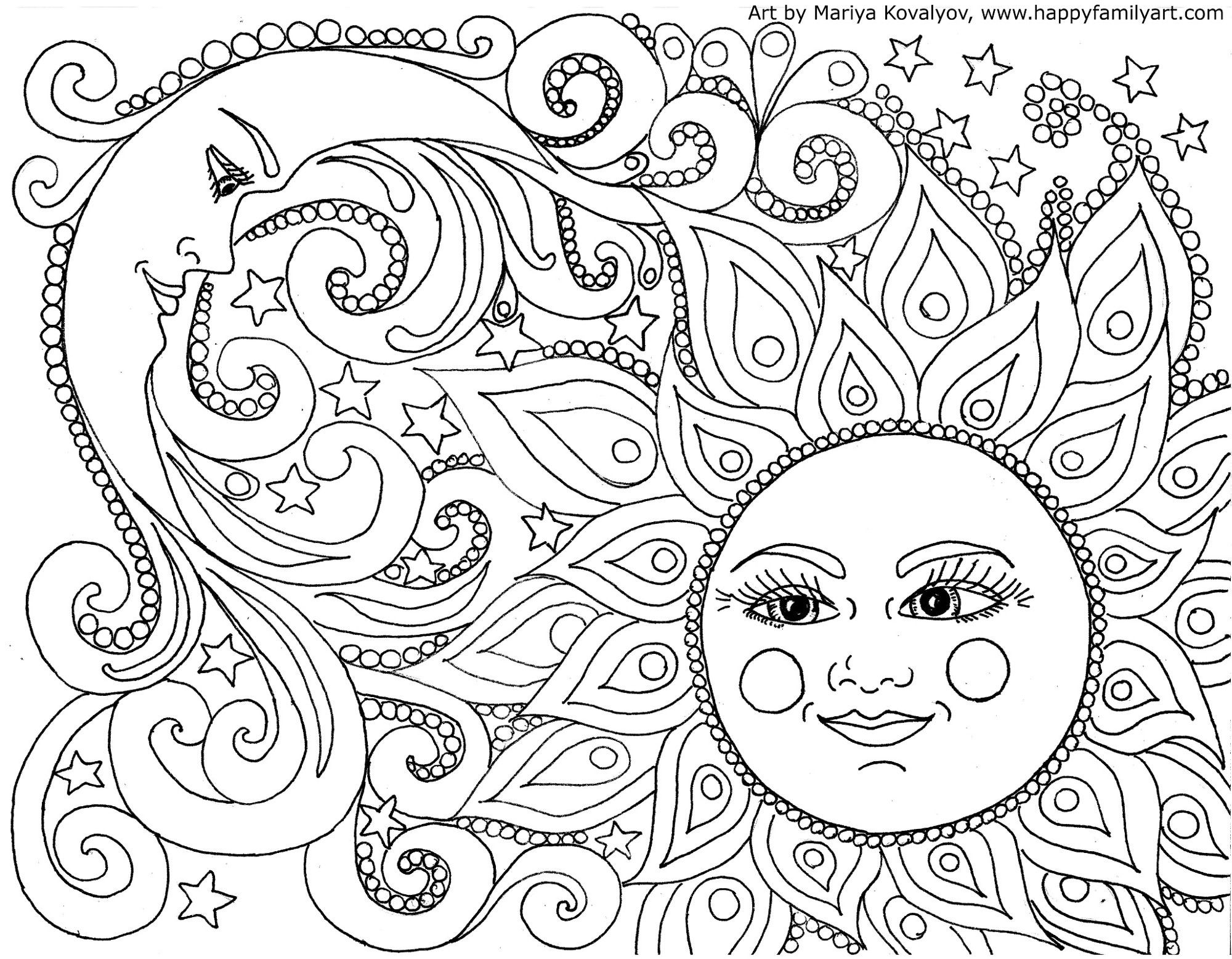 Funny Coloring Pages For Adults
 original and fun coloring pages