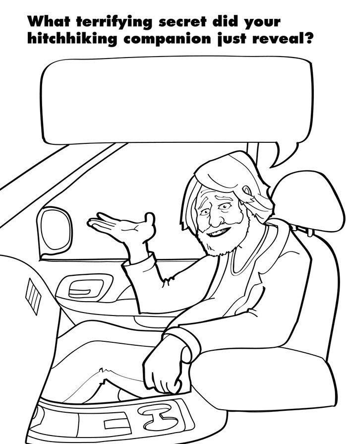 Funny Coloring Pages For Adults
 Coloring Book For Grown Ups Mocks Adult Life