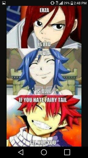 Funny Fairy Tail Quotes
 Fairy tail funny quotes