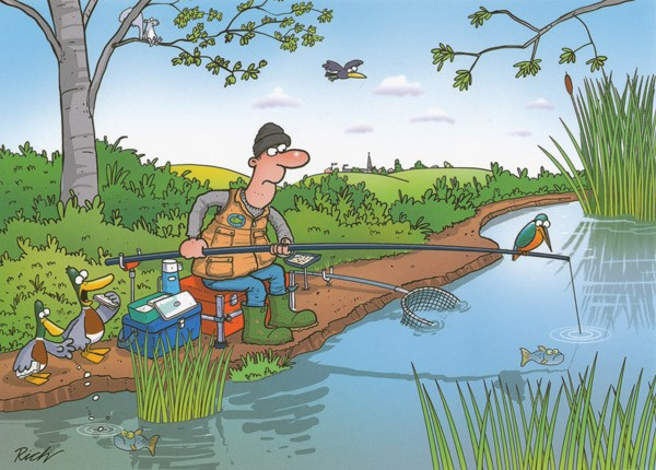 Funny Fishing Birthday Cards
 Funny Fisherman Quotes QuotesGram