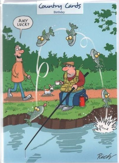 Funny Fishing Birthday Cards
 Fishing Fun