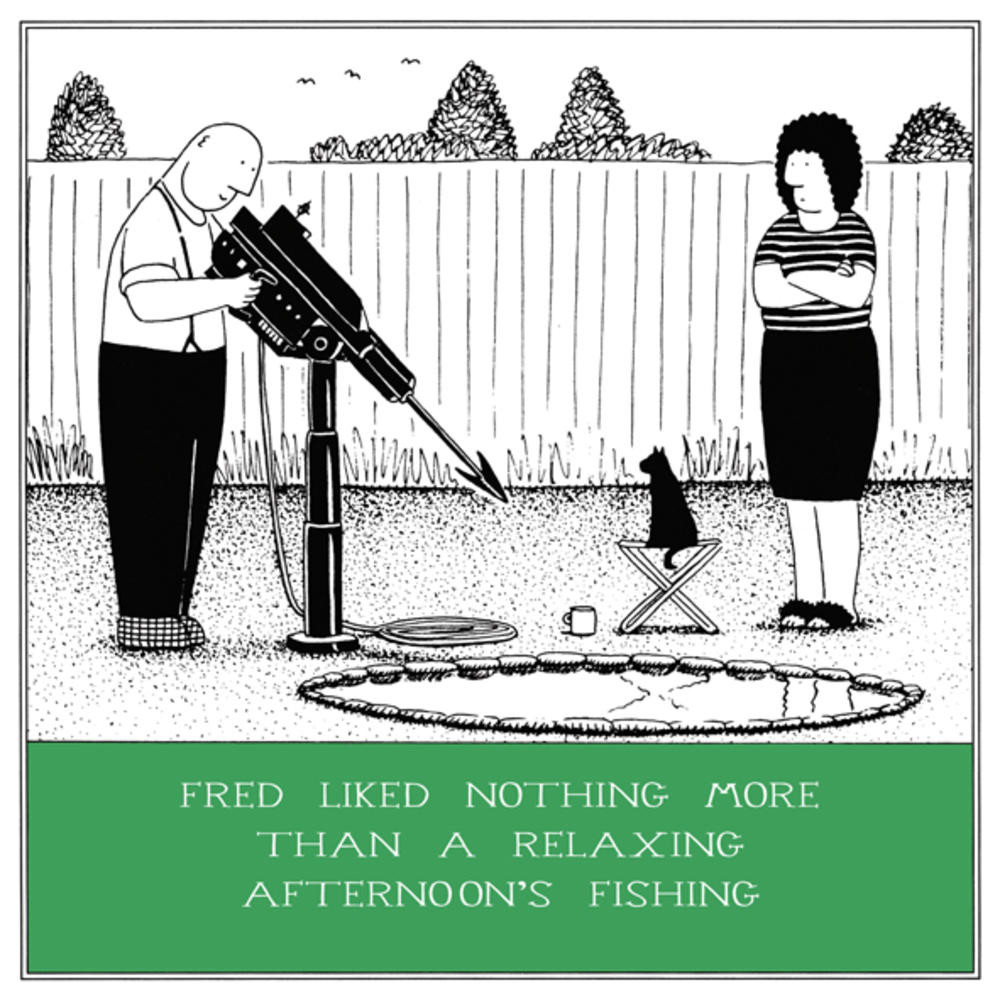 Funny Fishing Birthday Cards
 Relaxing Fishing Funny Fred Birthday Card