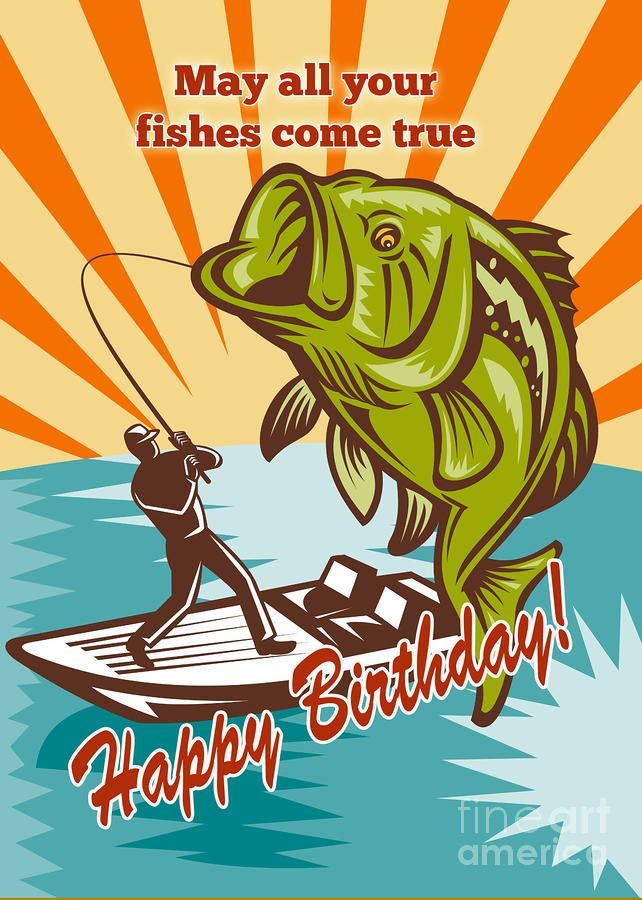 Funny Fishing Birthday Cards
 fishing birthday quotes Google Search