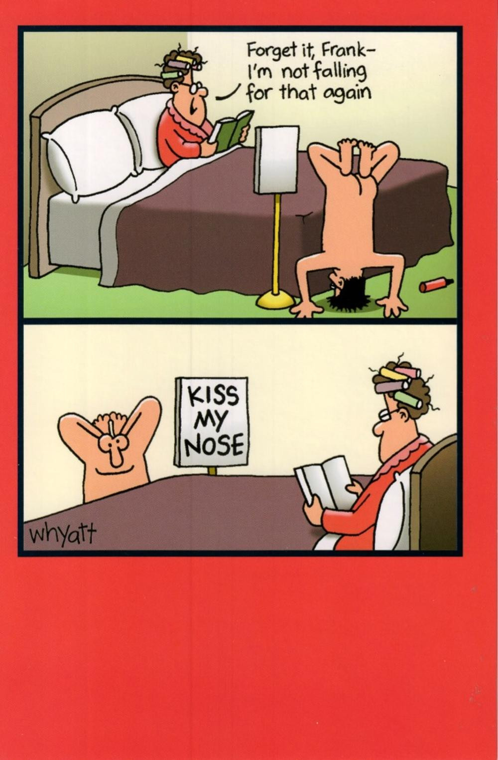 Funny Gay Birthday Cards
 Funny Kiss My Nose Birthday Greeting Card Cards