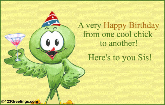 Funny Happy Birthday Wishes For Sister
 Funny Happy Birthday Wishes For Sister 2