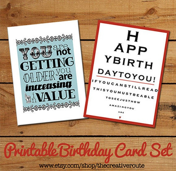 Funny Homemade Birthday Cards
 Items similar to Printable Birthday Cards Funny Birthday