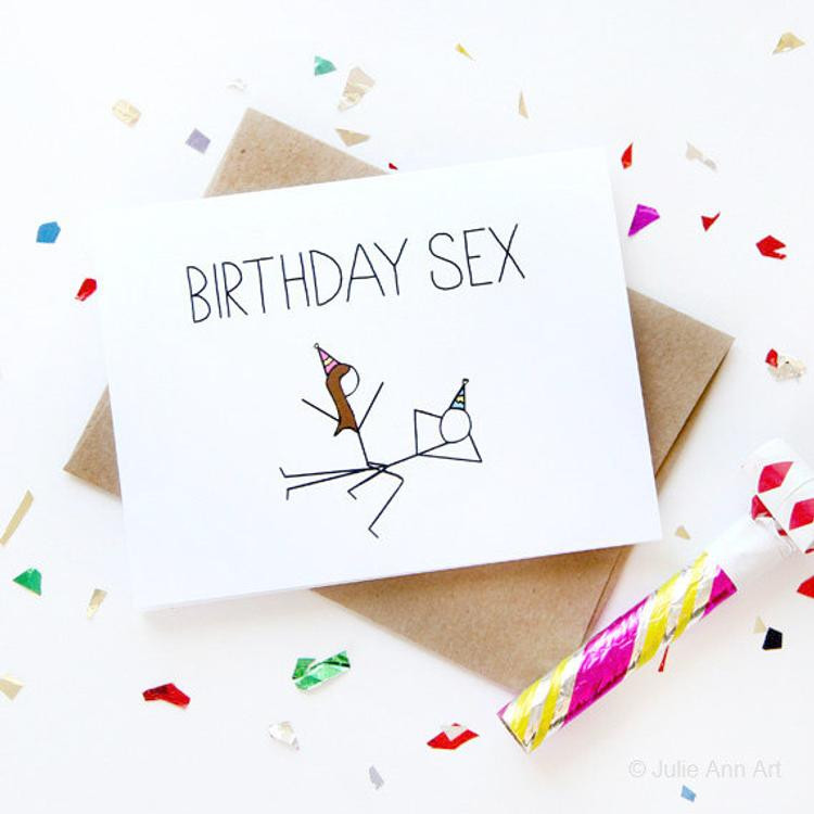 Funny Homemade Birthday Cards
 Funny Birthday Card Birthday Card Boyfriend by JulieAnnArt