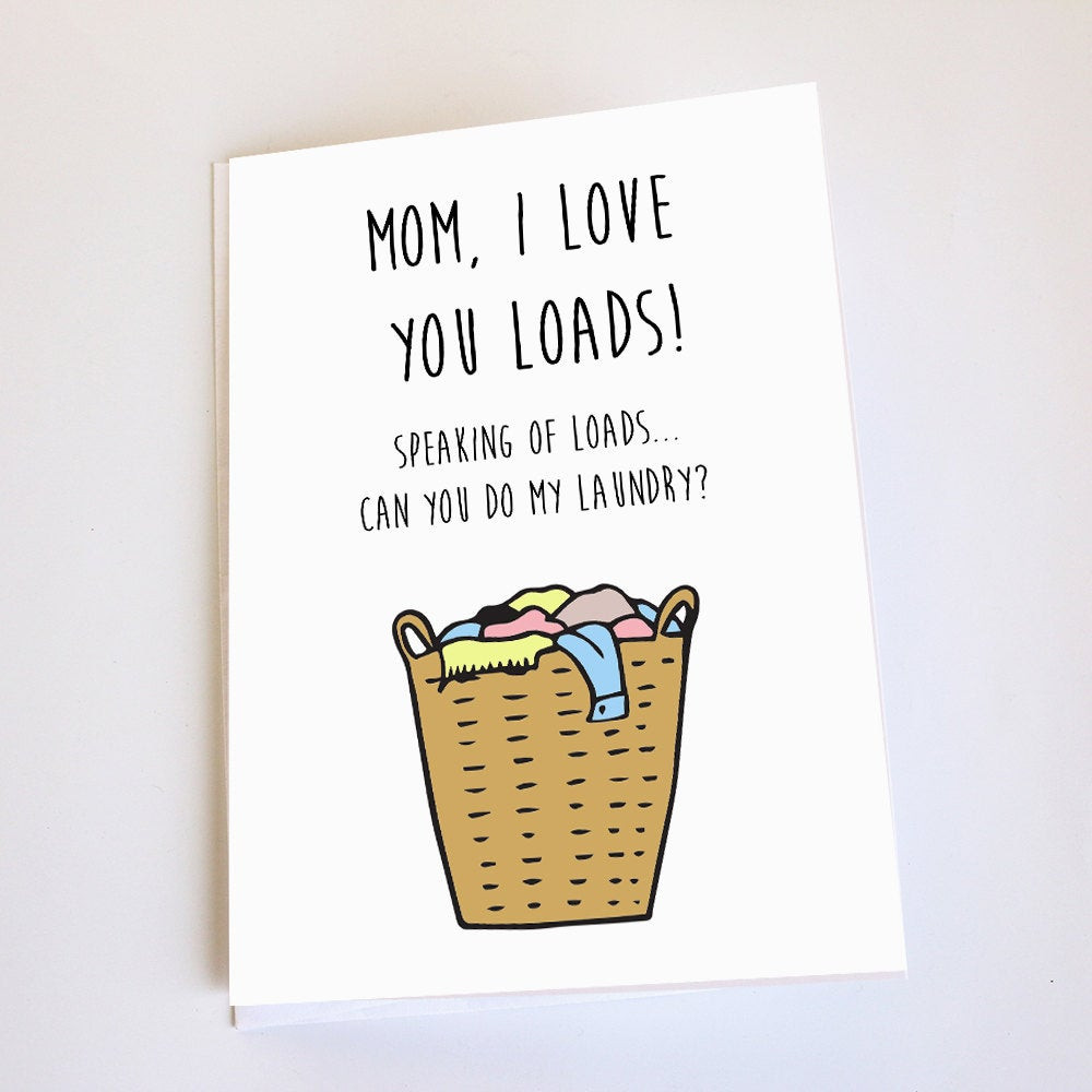 Funny Mom Birthday Cards
 Funny card for Mom Happy Birthday Happy Mother s Day or