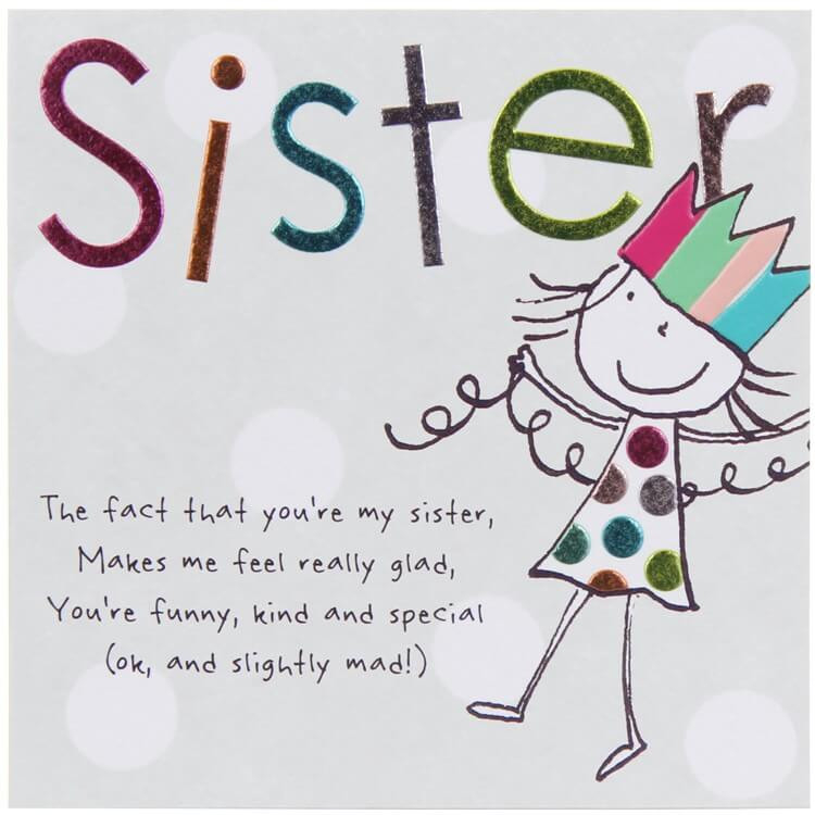 Funny Sister Birthday Wishes
 TOP 200 Happy Birthday Wishes Quotes for Sister