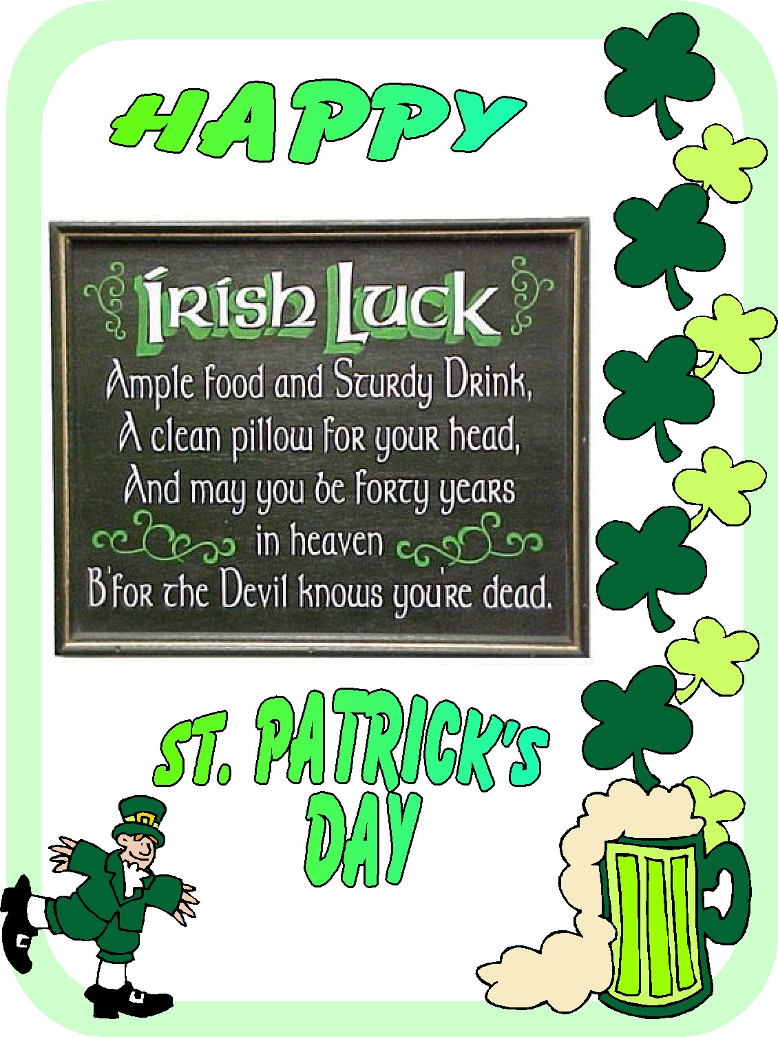 Funny St Patricks Day Quotes
 St Patrick Day Funny Quotes QuotesGram